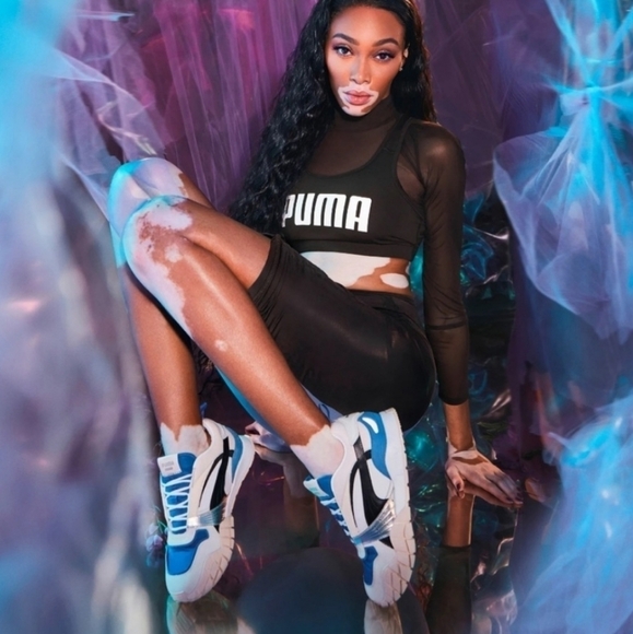 Puma Kyron Awakening Sneaker Womens 8.5 Low Top Lace Up Platform Multicolor new - Picture 8 of 8